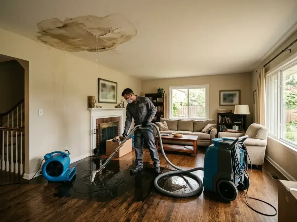 attic-pipe-burst-ceiling-drip-008 — frequently asked questions, Water Damage Restoration & Carpet Care in Lockport, NY
